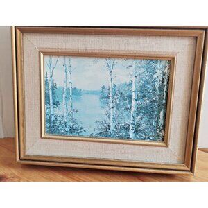 Framed 8 1/4" x 10 1/2" Art Print by James Keirstead Ontario "Kawartha Lake"